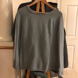 Soft dusty blue sweater